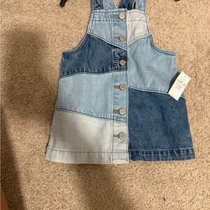 Gap Denim Patchwork Dress